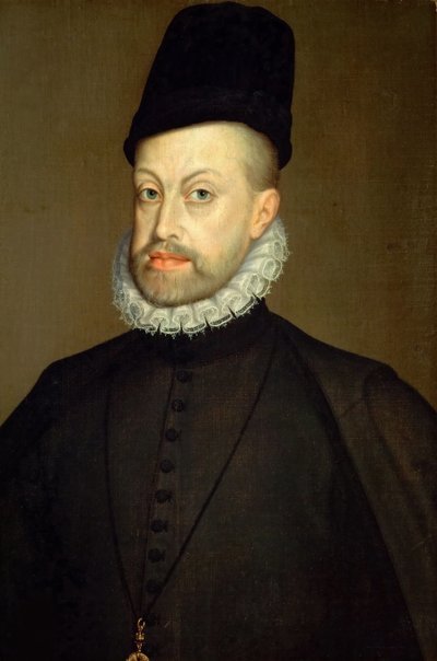 Portrét Filipa II. 1527-1598, krále Španělska a Portugalska, 1568. od Sofonisba Anguissola