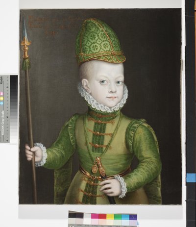 Portrét chlapce na španělském dvoře, c.1565-70 od Sofonisba Anguissola