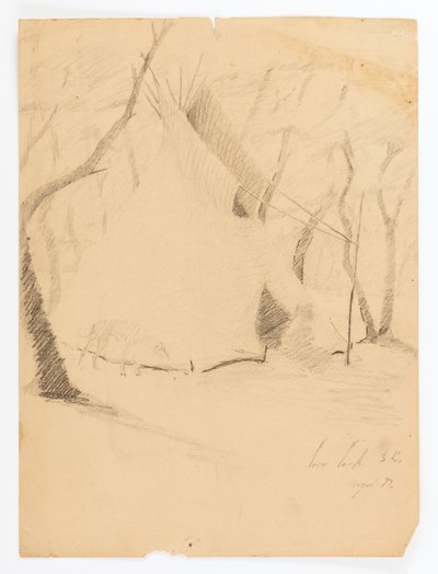 Crow Creek, S.D. od Solon H. Borglum