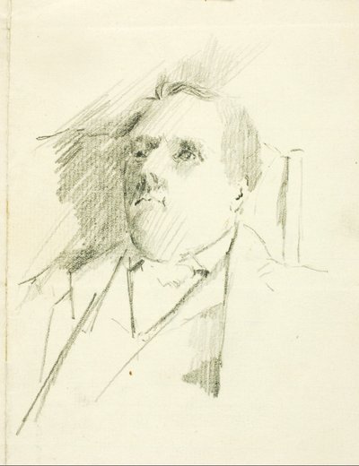 Portrétní studie od Solon H. Borglum