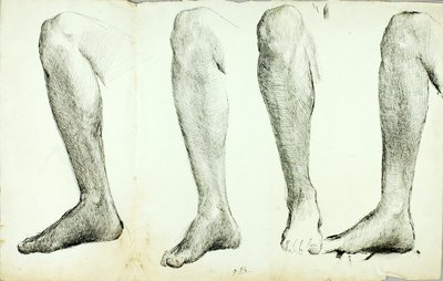 Studium anatomie, #5 od Solon H. Borglum