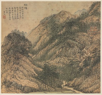 Xianding Immortals Peak, 1500s. od Song Xu