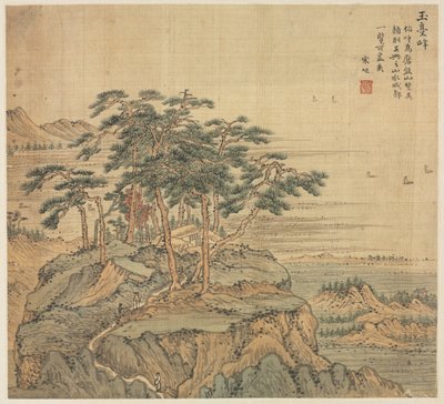 Yutai Peak (Jade Terrace Peak) od Song Xu