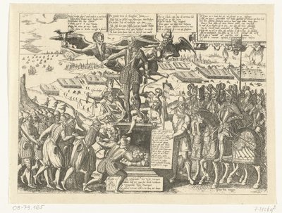 Reprodukce karikatury na soše Alvy, 1571 od Sons, and Stewart, G. Waterston