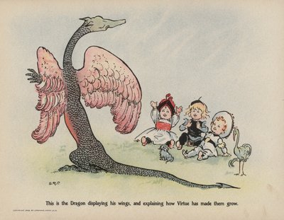 Ilustrace k filmu Další příhody tří odvážných dětí (barevná litografie) od Sophia Rosamond Praeger