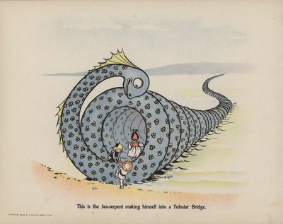 Ilustrace k filmu Další příhody tří odvážných dětí (barevná litografie) od Sophia Rosamond Praeger