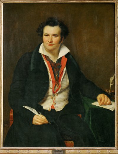 Wolf, známý jako Bernard, spisovatel, herec, ředitel divadla Theatre de la Monnaie v Bruselu ... od Sophie (1797 1867) Rude
