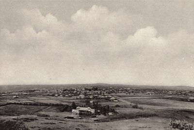 Panorama Bloemfonteinu (čb fotografie) od South African Photographer