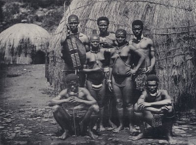 The Native at Home (č/b foto) od South African Photographer