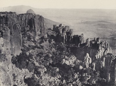 The Valley of Desolation (černobílá fotografie) od South African Photographer