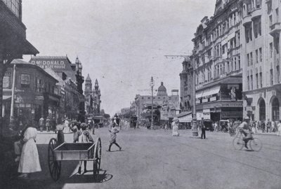 West Street, Durban (černobílá fotografie) od South African Photographer