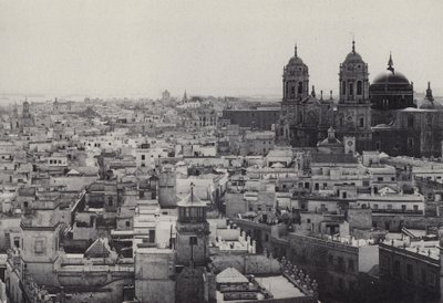 Cádiz: Pohled z věže Tavira (černobílá fotografie) od Spanish Photographer