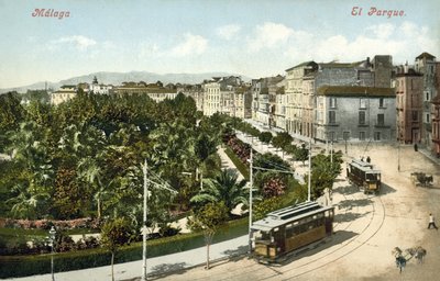 El Parque, Malaga (barevné foto) od Spanish Photographer