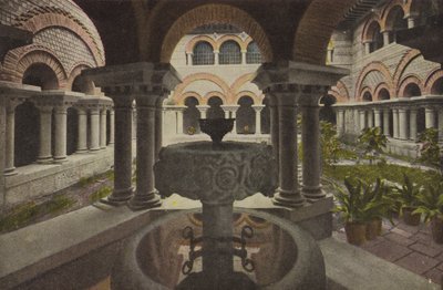 Montserrat: (barevné foto): Claustre romanic; Claustro romanico (barevné foto) od Spanish Photographer