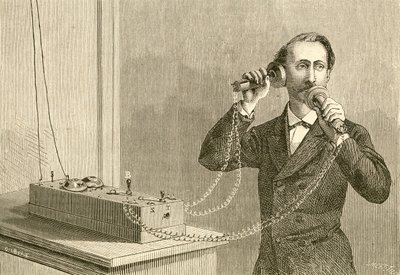 Předčasný telefon. Od El Museo Popular publikoval Madrid od Spanish School