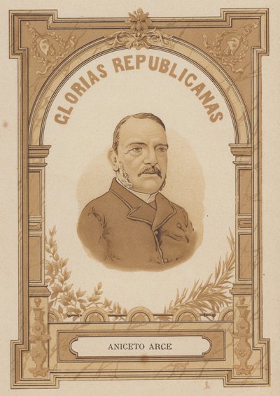 Aniceto Arce , bolivijský politik od Spanish School