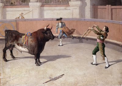 Scéna býčích zápasů, 19. od Spanish School