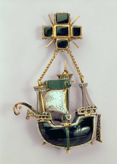 Přívěsek karavela, 1580-90s od Spanish School