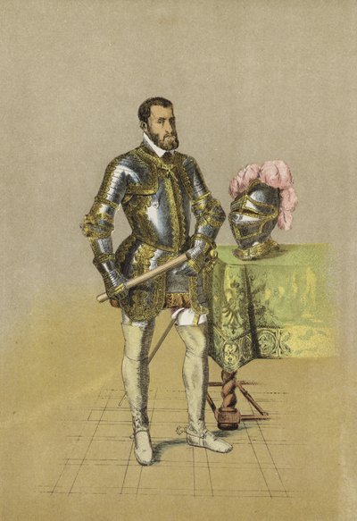 Karel V., císař Svaté říše římské od Spanish School