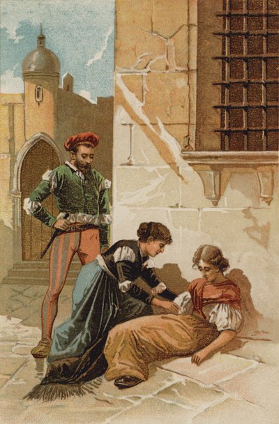 Epizoda ze života svatého Vincenta De Paul od Spanish School