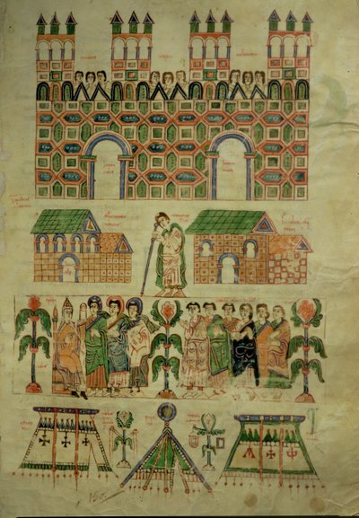 F.142 Toledský koncil, z Abeldas Councilar Codex od Spanish School