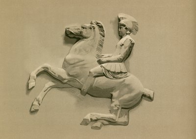Fragment z parthenonského vlysu od Spanish School