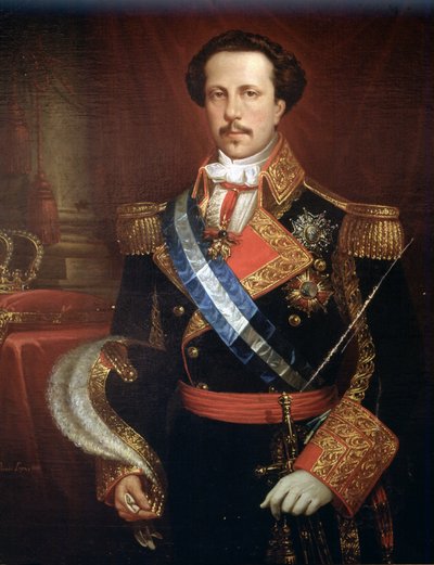 František, z Asis y, Bourbon (olej na plátně) od Spanish School