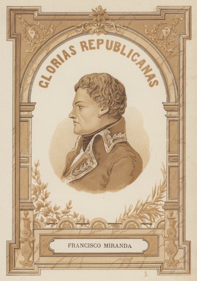 Francisco de Miranda, venezuelský vojenský vůdce a revolucionář od Spanish School