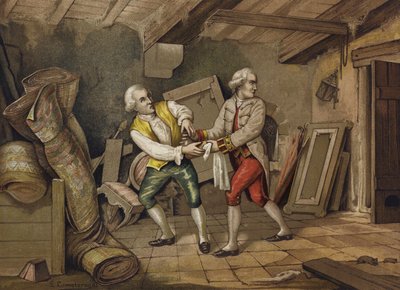 Veden věrným služebníkem, princem pokoje od Spanish School