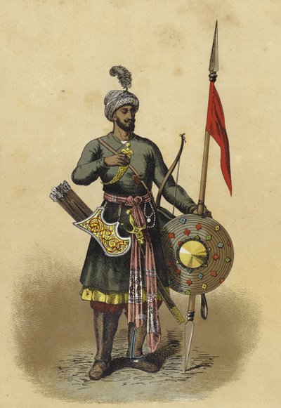 Indiánský válečník, 15. století od Spanish School