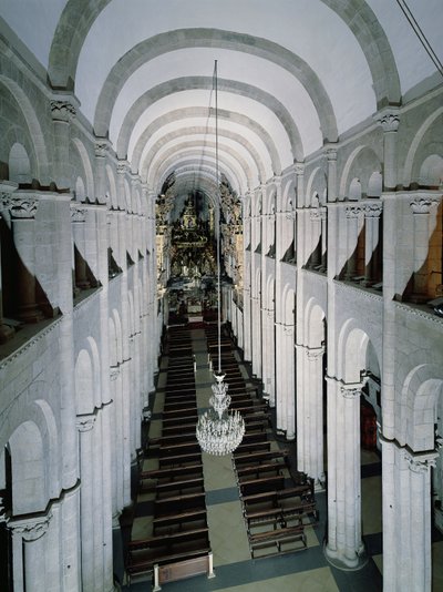 Interiér katedrály začal v roce 1078 od Spanish School