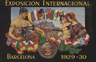 Mezinárodní výstava, Barcelona, 1929 od Spanish School
