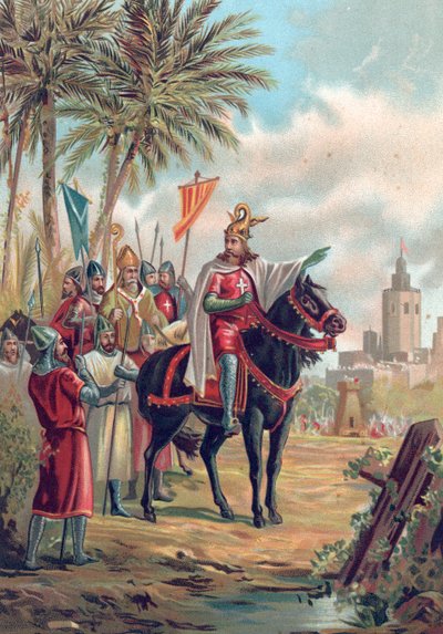 Jaime I. Aragonský, Dobyvatel, mimo Valencii od Spanish School