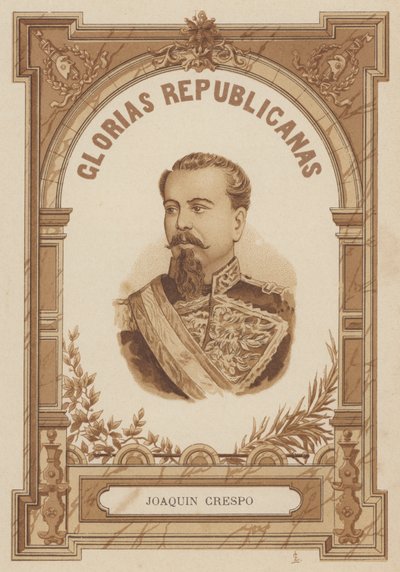Joaquin Crespo , venezuelský politik a voják od Spanish School