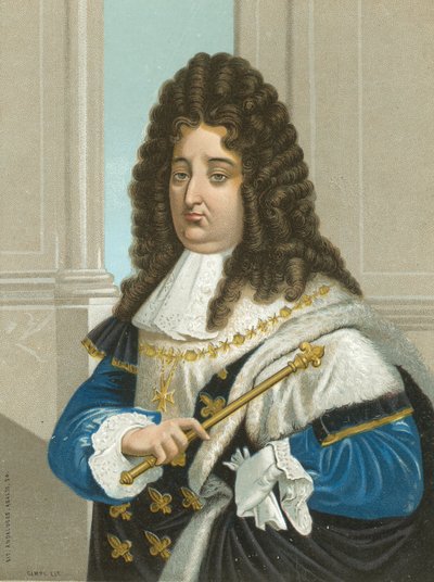 Francouzský král Ludvík XIV od Spanish School