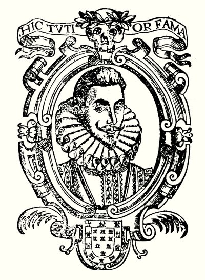 Lope de Vega , španělský básník, dramatik a romanopisec (litho) od Spanish School