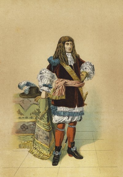 Ludvík XIV., král Francie, 1680 od Spanish School
