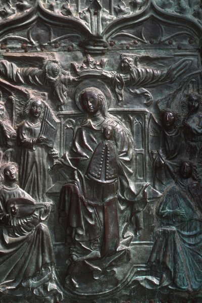 Madonna a dítě (bronz) (podrobnosti viz 249963) od Spanish School