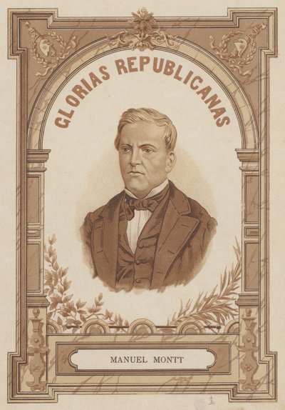 Manuel Montt , chilský státník a učenec od Spanish School