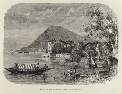 Monte San Salvatore na jezeře Lugano od Spanish School