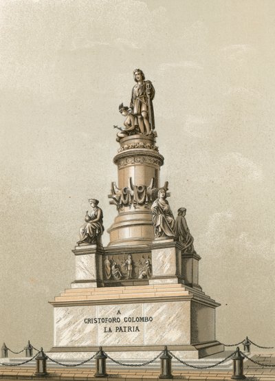 Památník Kolumba v Janově od Spanish School