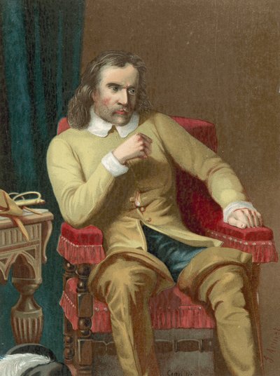 Oliver Cromwell od Spanish School