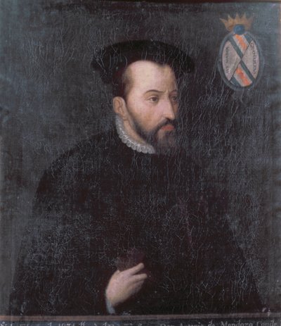 Portrét Antonia de Mendozy, kolem roku 1534 (olej na plátně) od Spanish School