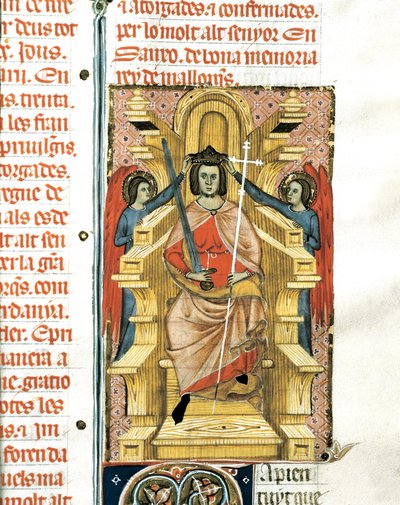 Portrét Jamese III (Jaime III de Mallorca od Spanish School
