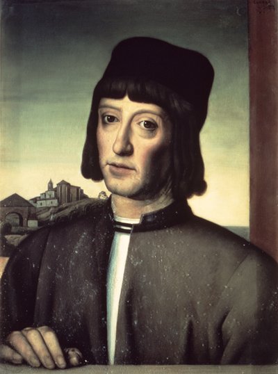 Portrét Martina Alonza Pinzona († 1493) od Spanish School
