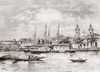 Přístav Manaus, stát Amazonas, severní Brazílie od Spanish School