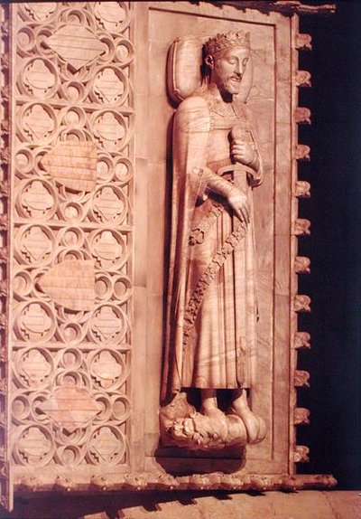 Hrobka Jakuba I. Conquistadora (1207-76) (mramor) od Spanish School