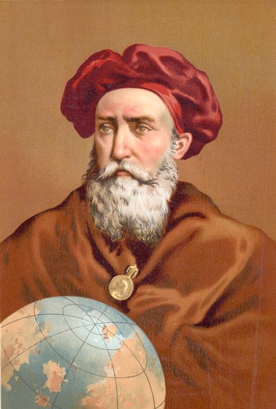 Vasco da Gama od Spanish School