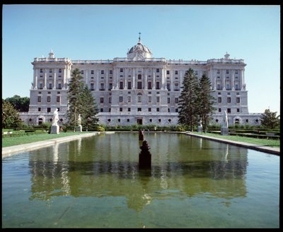 Pohled na královský palác (1738-1755) (fotografie) od Spanish School