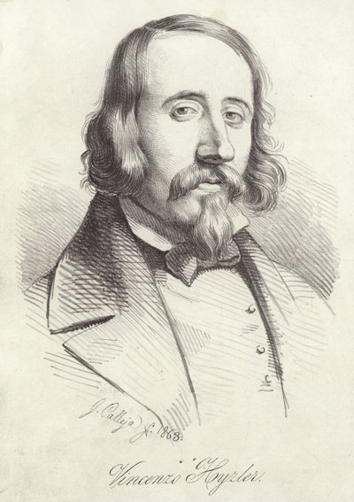Vincenzo Hoyzler (kresba) od Spanish School